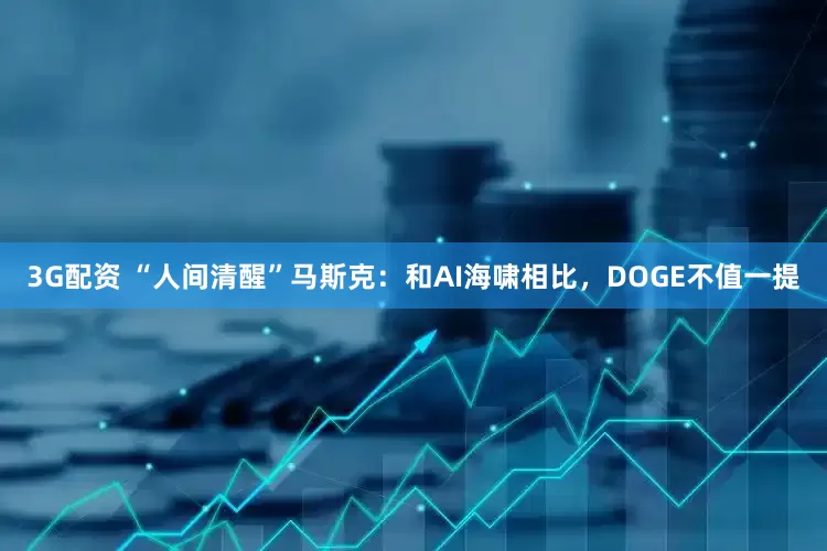 3G配资 “人间清醒”马斯克：和AI海啸相比，DOGE不值一提