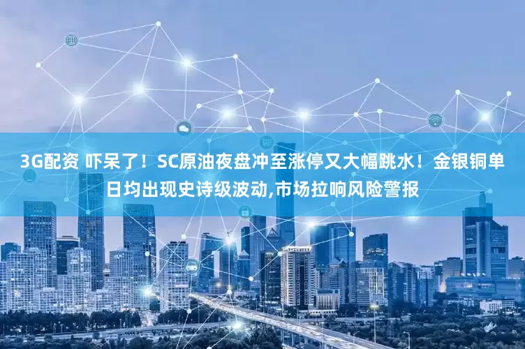 3G配资 吓呆了！SC原油夜盘冲至涨停又大幅跳水！金银铜单日均出现史诗级波动,市场拉响风险警报